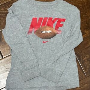Nike Kids Gray Long Sleeve Tee